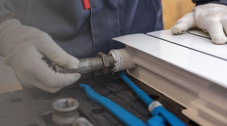 Professional water heater repair services in Rosamond, IL